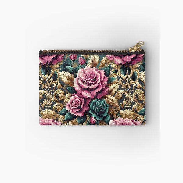 Item preview, Dark Pink & Teal Baroque Roses designed and sold by DesignsByPrnces.