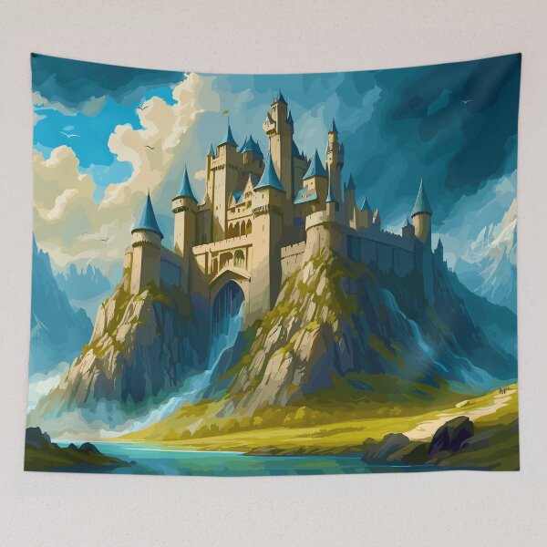 Item preview, Ancient Medieval Castle designed and sold by Vector Scout Lab.