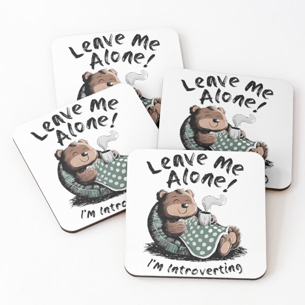 Item preview, Introverting Bear Cozy Illustration designed and sold by RuyaFab.