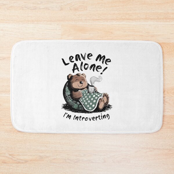 Item preview, Introverting Bear Cozy Illustration designed and sold by RuyaFab.