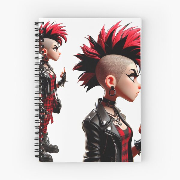 Item preview, Punk Cartoon designed and sold by AiPoliviosArt.