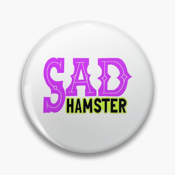 Item preview, sad hamster hand lettering typography design designed and sold by designsoln1.