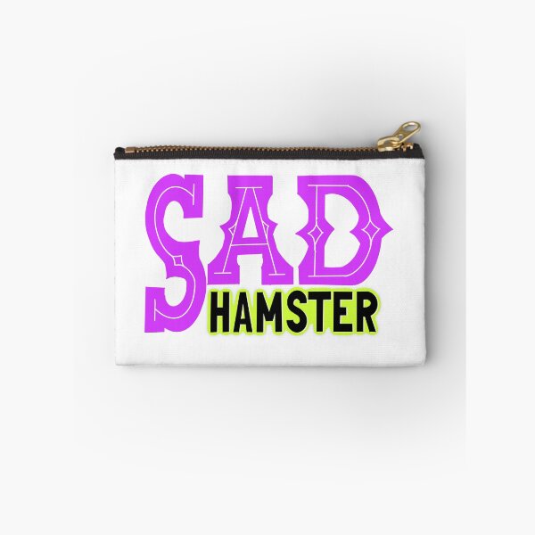 Item preview, sad hamster hand lettering typography design designed and sold by designsoln1.