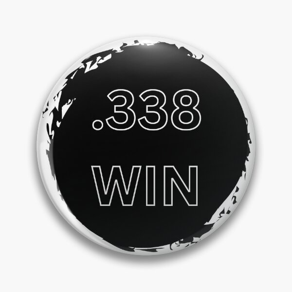 Item preview, Precise lettering for the caliber .338 WIN ammunition cartridge designed and sold by Frostquest.