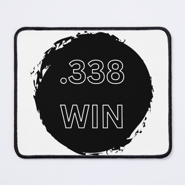 Item preview, Precise lettering for the caliber .338 WIN ammunition cartridge designed and sold by Frostquest.