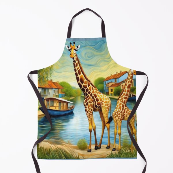Item preview, Cute Lover Giraffe at River Bend Zoo Pals designed and sold by sportsimpact.