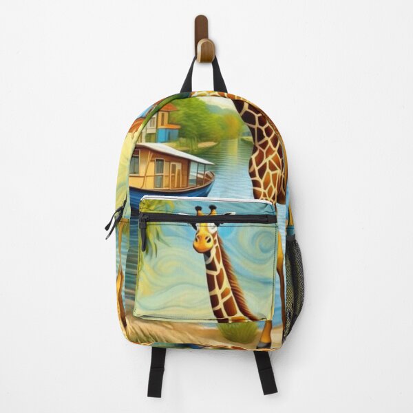 Item preview, Cute Lover Giraffe at River Bend Zoo Pals designed and sold by sportsimpact.