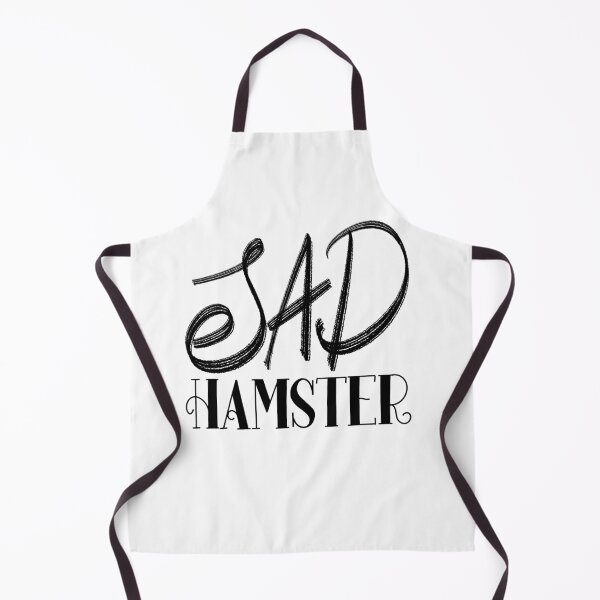 Item preview, sad hamster hand lettering typography design designed and sold by designsoln1.