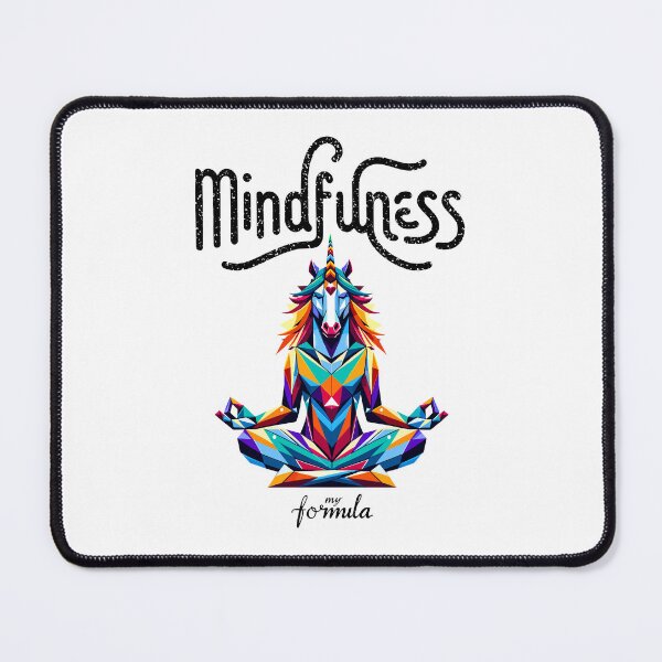 Item preview, Mindfulness My Formula: Geometric Unicorn Meditati designed and sold by Amanda-S-Olsen.