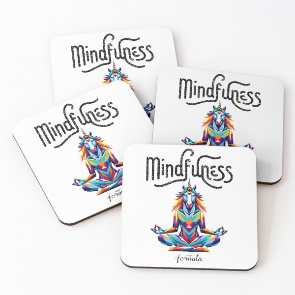 Item preview, Mindfulness My Formula: Geometric Unicorn Meditati designed and sold by Amanda-S-Olsen.