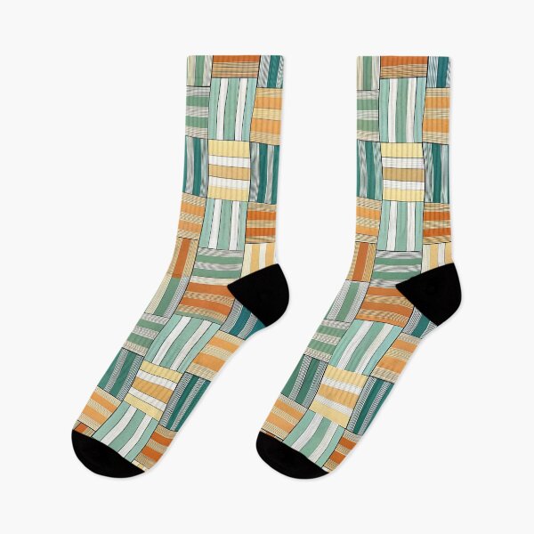 Item preview, Colorful Geometric Tile Pattern designed and sold by Rostislav Bouda.