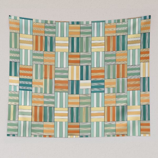 Item preview, Colorful Geometric Tile Pattern designed and sold by Rostislav Bouda.
