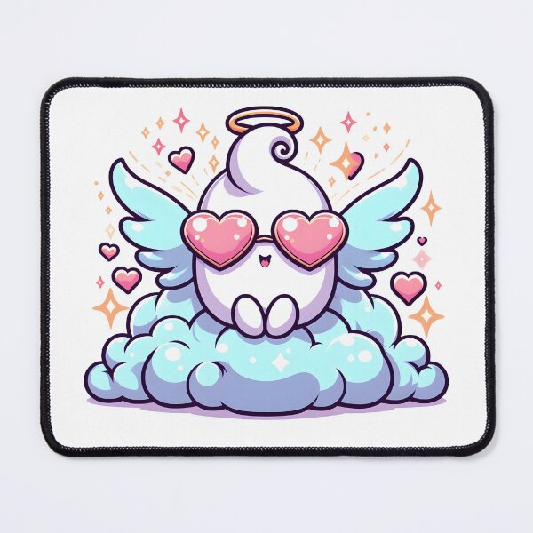 Item preview, Kawaii Luminous Banshee With Heart-Shaped Sunglasses designed and sold by CanvasCutie.