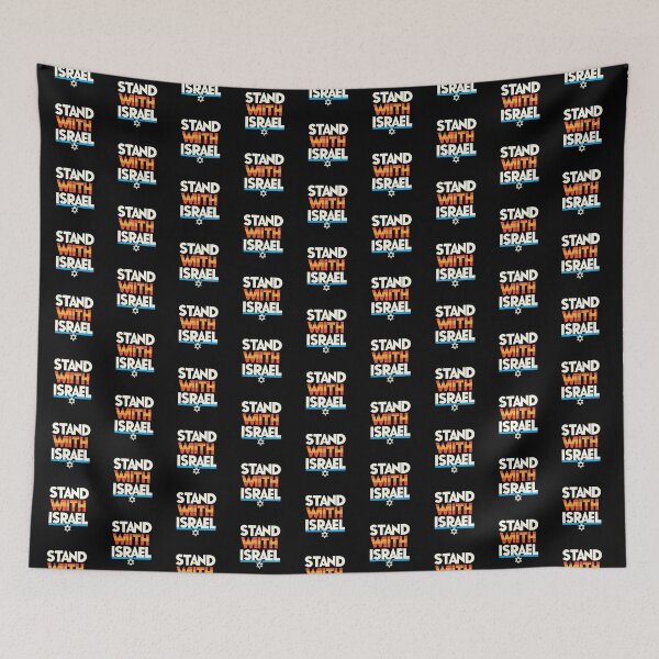 Item preview, Stand with Israel: Patriotic T-Shirt Design designed and sold by Gatsbird Design.