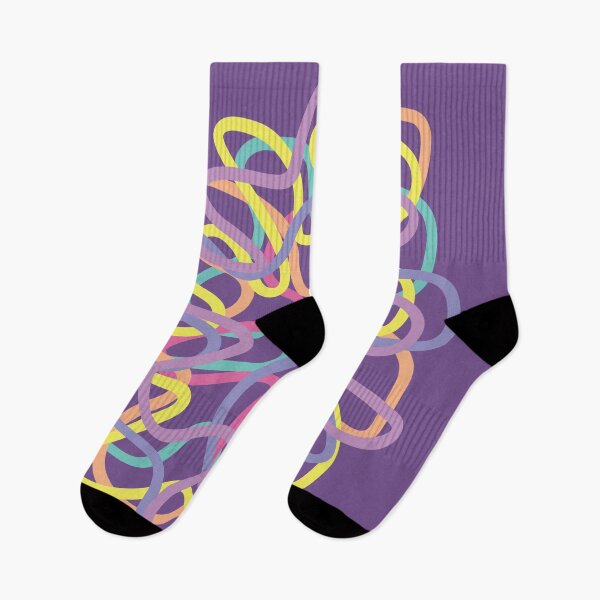 Item preview, Copy of Tangle of colorful threads, line graffiti designed and sold by CURIOUsDADA.