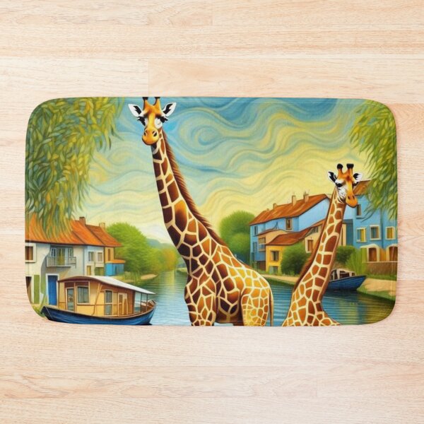 Item preview, Cute Lover Giraffe at River Bend Zoo Pals designed and sold by sportsimpact.
