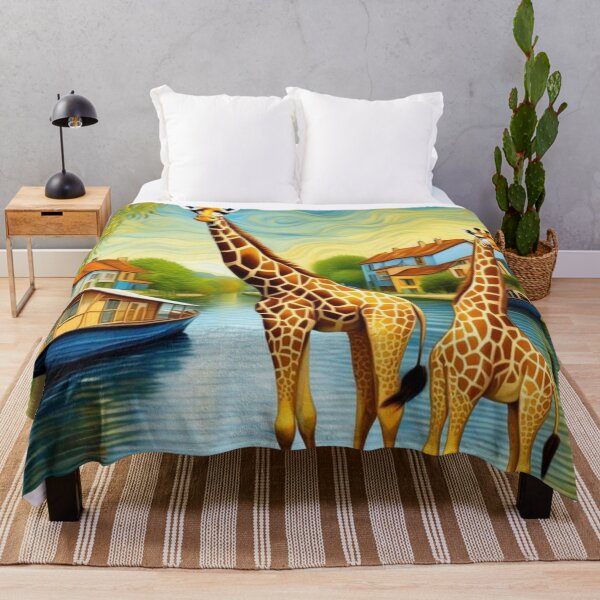 Item preview, Cute Lover Giraffe at River Bend Zoo Pals designed and sold by sportsimpact.