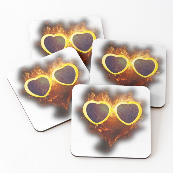 Item preview, HEART WITH GLASSES 6 designed and sold by JarredDoll.
