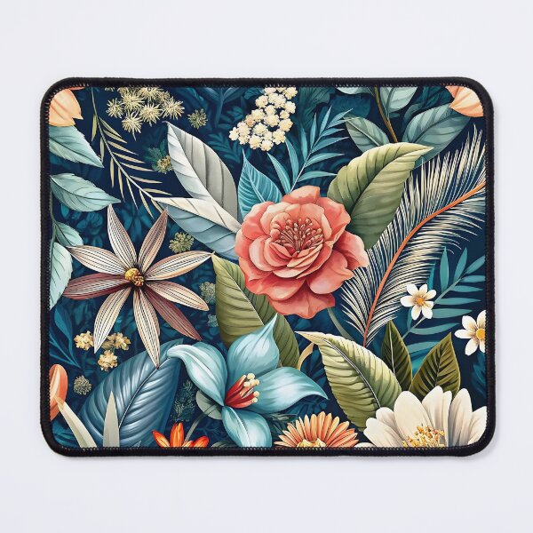 Item preview, Tropical Floral Pattern with Lush Botanical Illustration designed and sold by Rostislav Bouda.