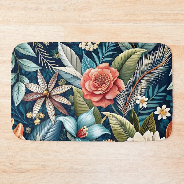 Item preview, Tropical Floral Pattern with Lush Botanical Illustration designed and sold by Rostislav Bouda.