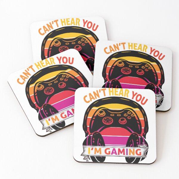 Item preview, Can't hear you i am gaming designed and sold by ShopMaxiDesigns.