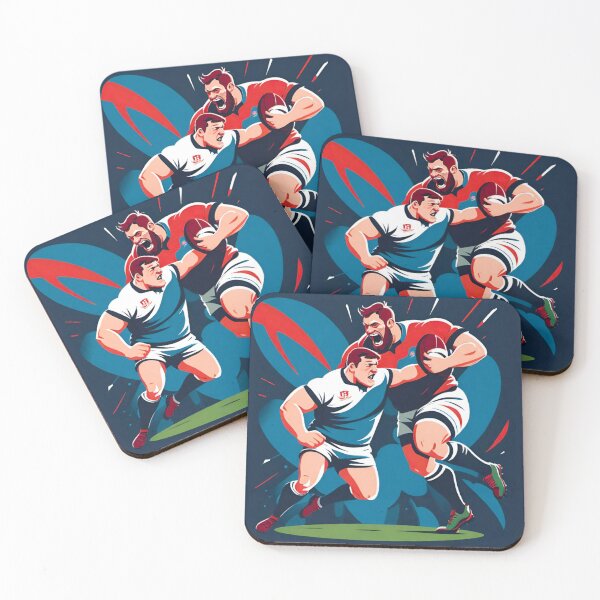Item preview, Clash of Titans: Rugby Giants Collide designed and sold by GrizzlyCollective.
