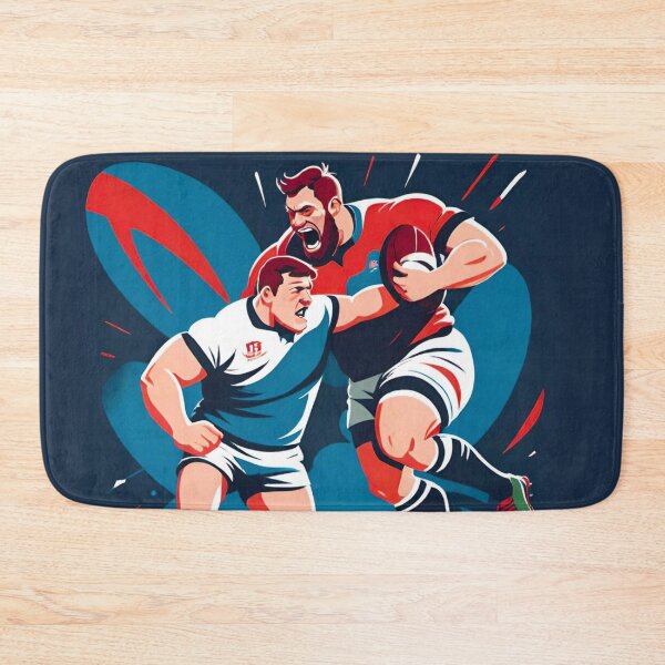 Item preview, Clash of Titans: Rugby Giants Collide designed and sold by GrizzlyCollective.