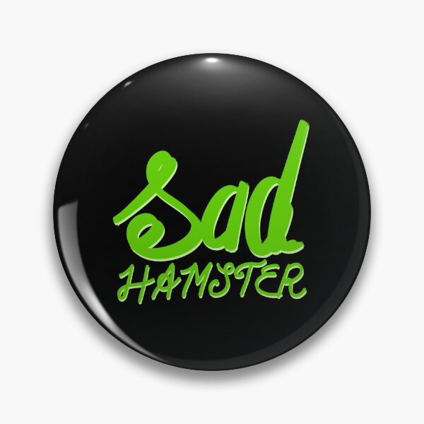 Item preview, sad hamster hand lettering typography design designed and sold by designsoln1.