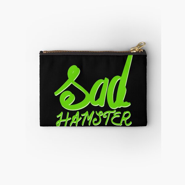 Item preview, sad hamster hand lettering typography design designed and sold by designsoln1.