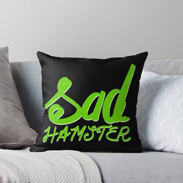 Item preview, sad hamster hand lettering typography design designed and sold by designsoln1.