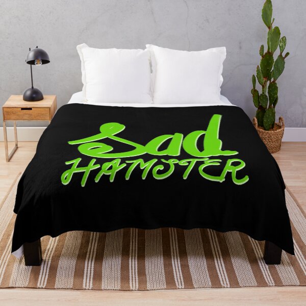 Item preview, sad hamster hand lettering typography design designed and sold by designsoln1.