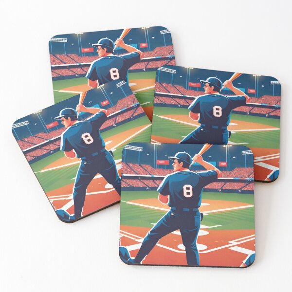 Item preview, The Infield Maestro: No. 8 Baseball Leader designed and sold by GrizzlyCollective.