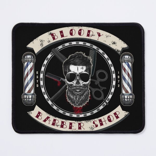 Item preview, BLOODY Barber Shop designed and sold by never-still.