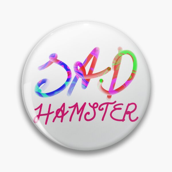 Item preview, sad hamster hand lettering typography design designed and sold by designsoln1.