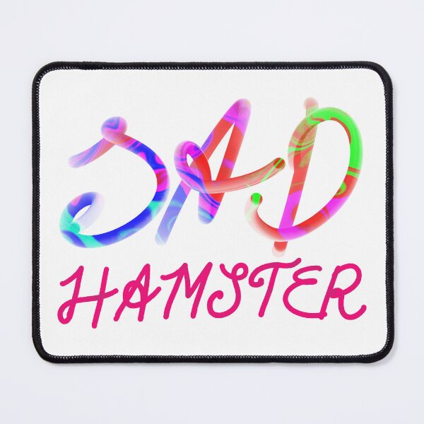 Item preview, sad hamster hand lettering typography design designed and sold by designsoln1.