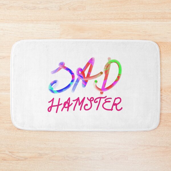 Item preview, sad hamster hand lettering typography design designed and sold by designsoln1.