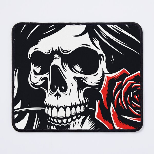 Item preview, SKULL, HAIR, & ROSE designed and sold by snuske01.