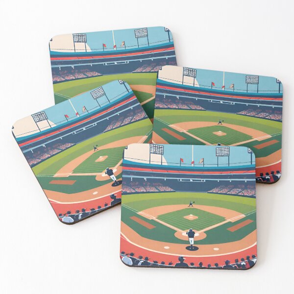 Item preview, The Stadium Roar: A Baseball Field Alive with Fans designed and sold by GrizzlyCollective.