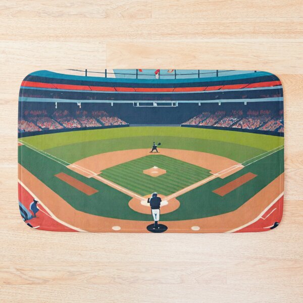 Item preview, The Stadium Roar: A Baseball Field Alive with Fans designed and sold by GrizzlyCollective.
