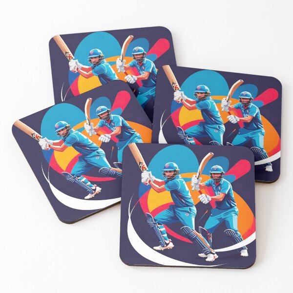 Item preview, Runners on the Pitch: Cricket Men Scoring Runs designed and sold by GrizzlyCollective.
