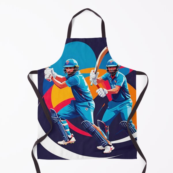 Item preview, Runners on the Pitch: Cricket Men Scoring Runs designed and sold by GrizzlyCollective.