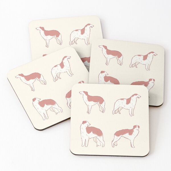 Item preview, borzoi dog pack  designed and sold by Mayarart.