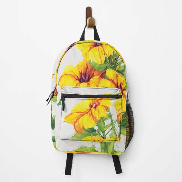Item preview, Sunshine in Bloom: Yellow Flower Painting designed and sold by KirtidaOrg.