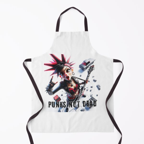 Item preview, Punk Cartoon Punks Not Dead designed and sold by AiPoliviosArt.