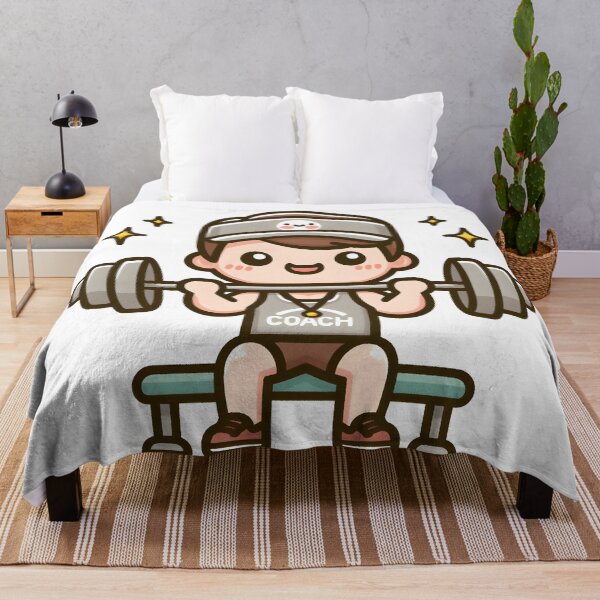 Item preview, Kawaii Athletic Coach: Wearing A Tank Top designed and sold by CanvasCutie.