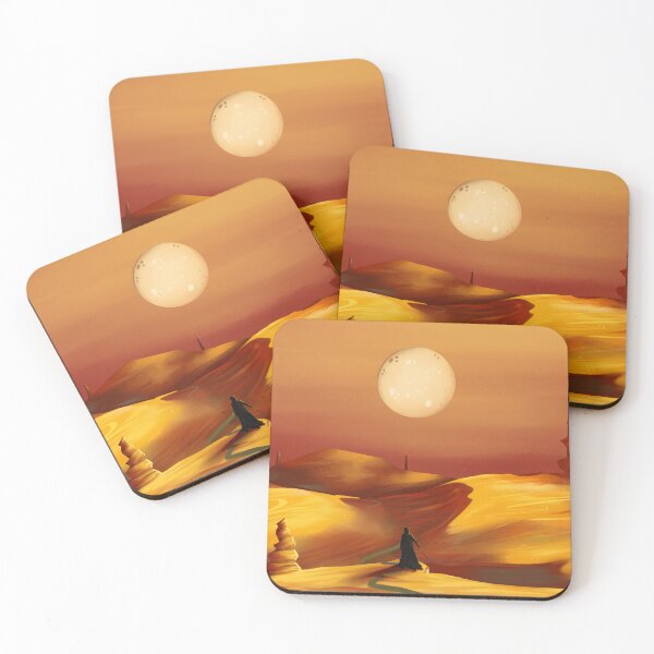 Item preview, Desert landscape illustration  designed and sold by stsuzirya.