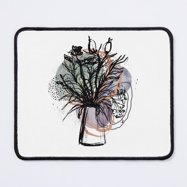 Item preview, Charming Ink-and-Wash Vases: Timeless Beauty designed and sold by goldcov.