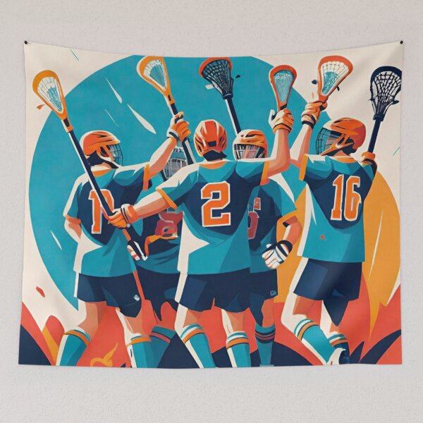 Item preview, Lacrosse Victors: Triumph of the Winning Team designed and sold by GrizzlyCollective.