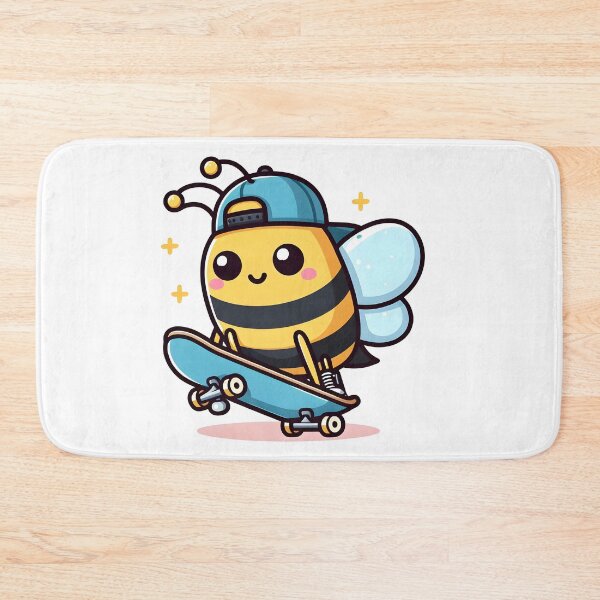 Item preview, Kawaii Skater Bee designed and sold by CanvasCutie.