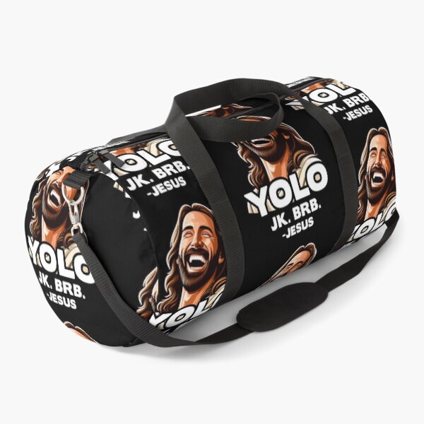 Item preview, YOLO JK BRB Jesus designed and sold by plushism.